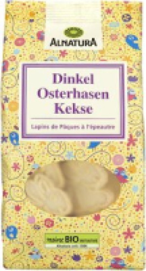 Dinkel-Osterhasen-Kekse 2.49 €