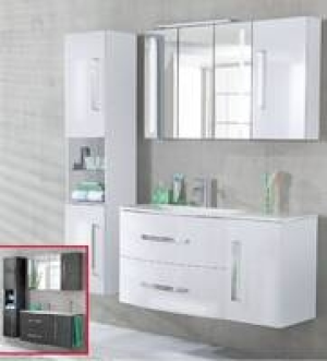 Badm&ouml;belserie Lugano , Spiegelschrank