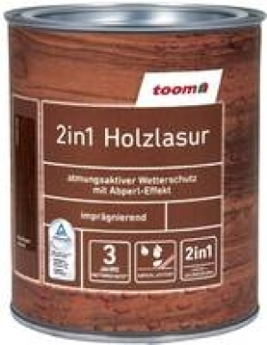2in1 Holzlasur 4 l 32.99 €