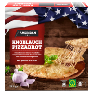 Aldi Süd  AMERICAN Knoblauch Pizzabrot 223 g