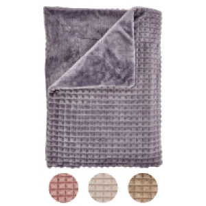 Aldi Süd  HOME CREATION Fleece Flanell Decke
