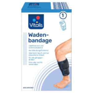 Aldi Süd  VITALIS Bandage Knie/Wade/Ellenbogen/Oberschenkel