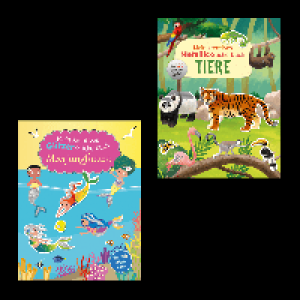 Glitzer- / Metallic-Stickerbuch 2.99&nbsp;&euro;