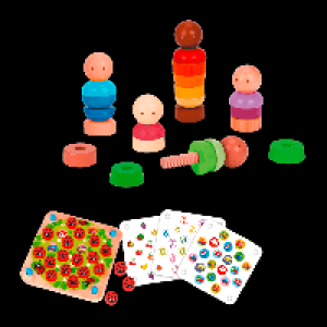 PLAYLAND Holzspiel nach Montessori-Art