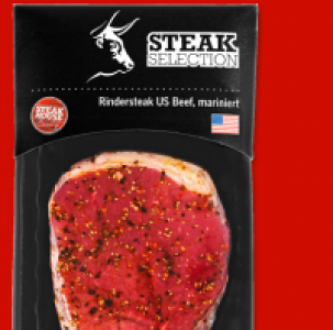 STEAK SELECTION Frisches Rinder-Steak 3.29&nbsp;&euro;
