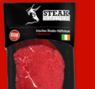 STEAK SELECTION Frisches Rinder-H&uuml;ftsteak 3.79&nbsp;&euro;