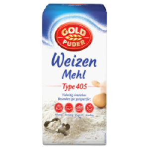 GOLDPUDER Weizenmehl Type 405 2,5 kg 2.29&nbsp;&euro;