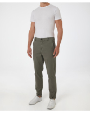 Kik  Chinohose in Khaki X-Mail, Seitentaschen