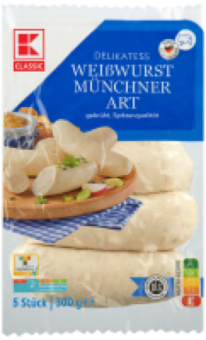Kaufland  K-CLASSIC Weißwurst