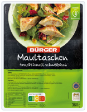 Kaufland  BÜRGER Maultaschen