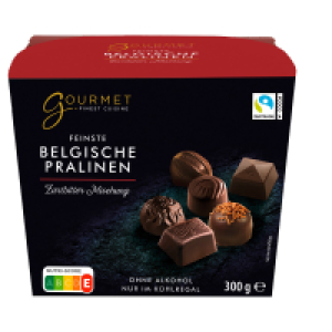 GOURMET FINEST CUISINE Feinste Belgische Pralinen 300 g, Zartbitter