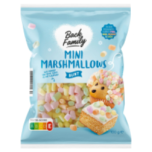 BACK FAMILY Mini Marshmallows 100 g, bunt