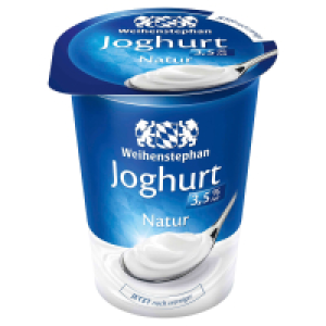 WEIHENSTEPHAN Naturjoghurt 500 g, 3,5 % Fett 0.69 €