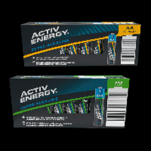 Aldi Nord Activ Energy ACTIV ENERGY 20er-Alkaline-Batterien