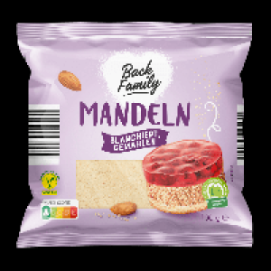 Aldi Nord Back Family BACK FAMILY Gemahlene Mandeln