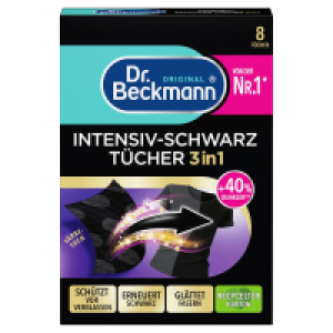 DR. BECKMANN Intensiv Schwarz Tücher 2.79 €