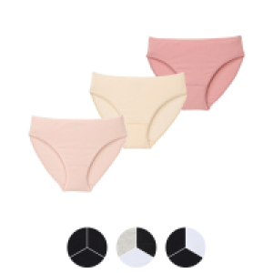 UP2FASHION Damen Slips, 3er-Pack