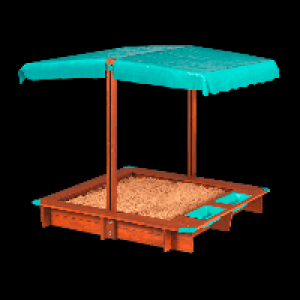 Aldi Nord Playland PLAYLAND Sandkasten mit Dach