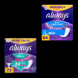 ALWAYS Slipeinlagen 3.85&nbsp;&euro;