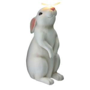 BELAVI Solar-Gartenfigur