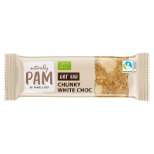NATURALLY PAM Oat Bar, White Coconut