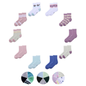 LILY & DAN Kinder-Socken, 10er-Pack