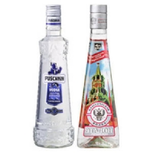 Puschkin Vodka, Whipped Cream oder Etalon Wodka Original 5.99&nbsp;&euro;