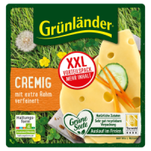 Aldi Süd  GRÜNLÄNDER XXL 210 g, Cremig