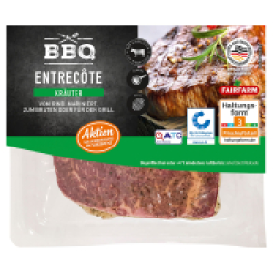 Aldi Süd  BBQ Entrecôte mariniert, Kräuter