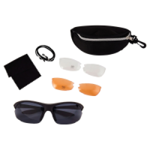Aldi Süd  CRANE Sportbrille mit Wechselgläsern