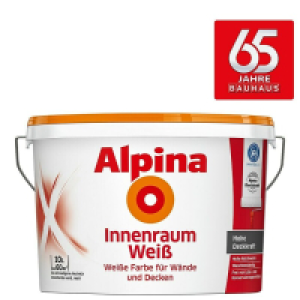 Bauhaus  Alpina Wandfarbe Innenraumweiß