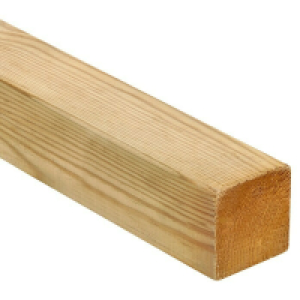 Bauhaus  Holzpfosten