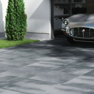 Cersanit Terrassenfliese Beton Grey Dark