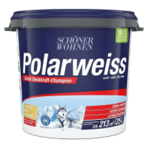 SCHÖNER WOHNEN-Farbe Wandfarbe Polarweiß