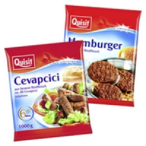 Quisit Hamburger oder Cevapcici 5.99&nbsp;&euro;