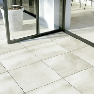 Bauhaus  Cersanit Terrassenfliese Beton White