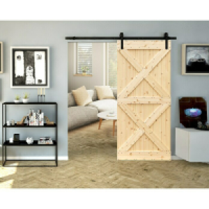 Bauhaus  Radex Holzschiebetür Barn Door Loft Rustic