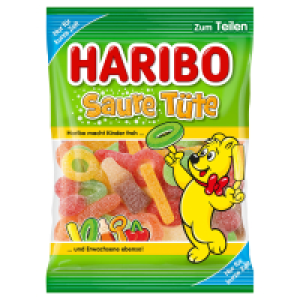 HARIBO Meine Tüte 4-fach, Saure Tüte 175 g