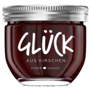 GLÜCK Fruchtaufstrich 230 g, Sauerkirsche