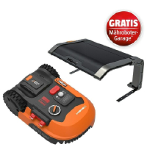 Bauhaus  Worx PowerShare 20V Mähroboter-Set Landroid M700 Plus inkl. Garage