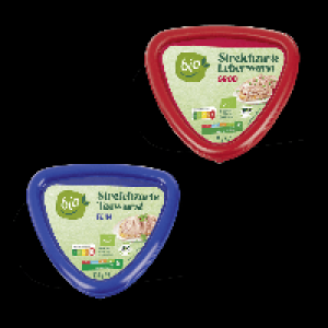 BIO Streichzarte Leber- / Teewurst 1.49 €