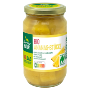 NUR NUR NATUR BioTropische Fr&uuml;chte 370 ml, Ananas St&uuml;cke