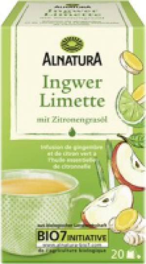 Ingwer-Limette-Tee 2.99&nbsp;&euro;