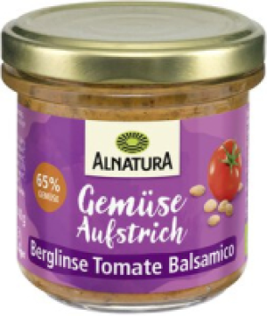 Alnatura Alnatura Gemüseaufstrich Berglinse-Tomate-Balsamico