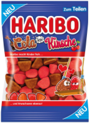 HARIBO Fruchtgummis oder Lakritze