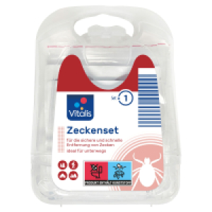 Aldi Süd  VITALIS Zecken-/ Bienen-/ Wespenstich-Set