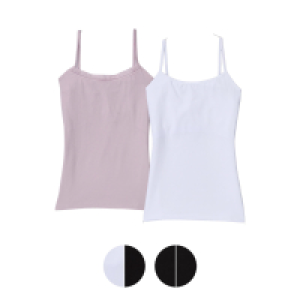 Aldi Süd  UP2FASHION WOMEN Damen Top, 2er Packung