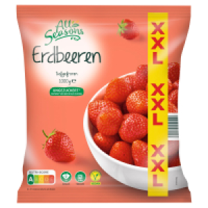 Aldi Süd  TK XXL Früchtesortiment 1kg, Erdbeeren