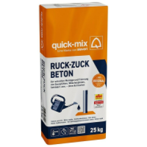 Bauhaus  Quick-Mix Trockenbeton Ruck Zuck Beton