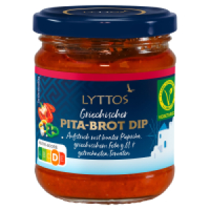 LYTTOS Griechischer Pita Brot Dip 190 g, Paprika Feta